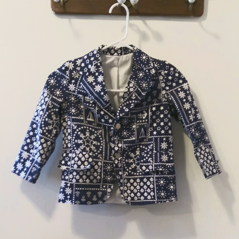Child's nautical blazer
